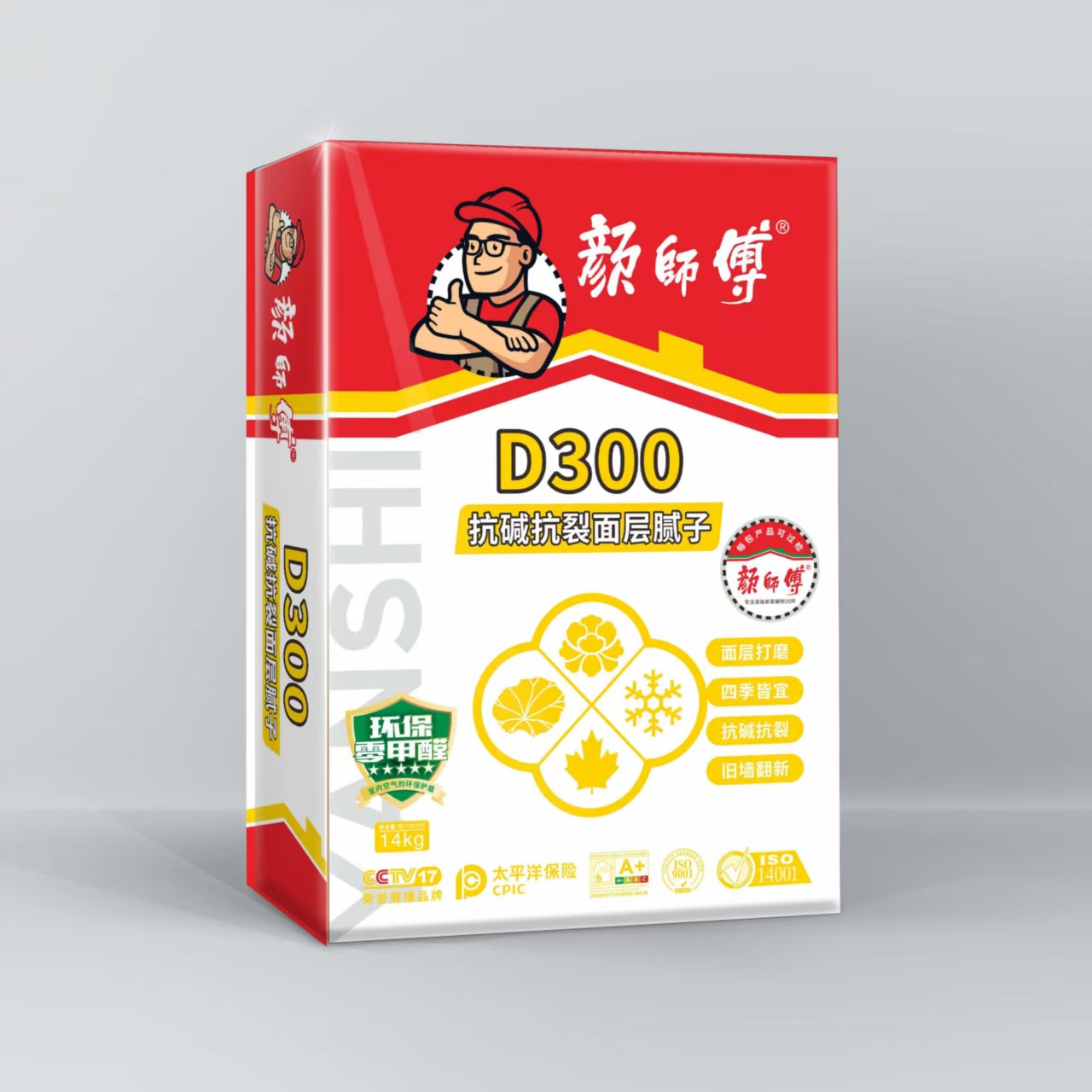 D300抗碱抗裂面层腻子